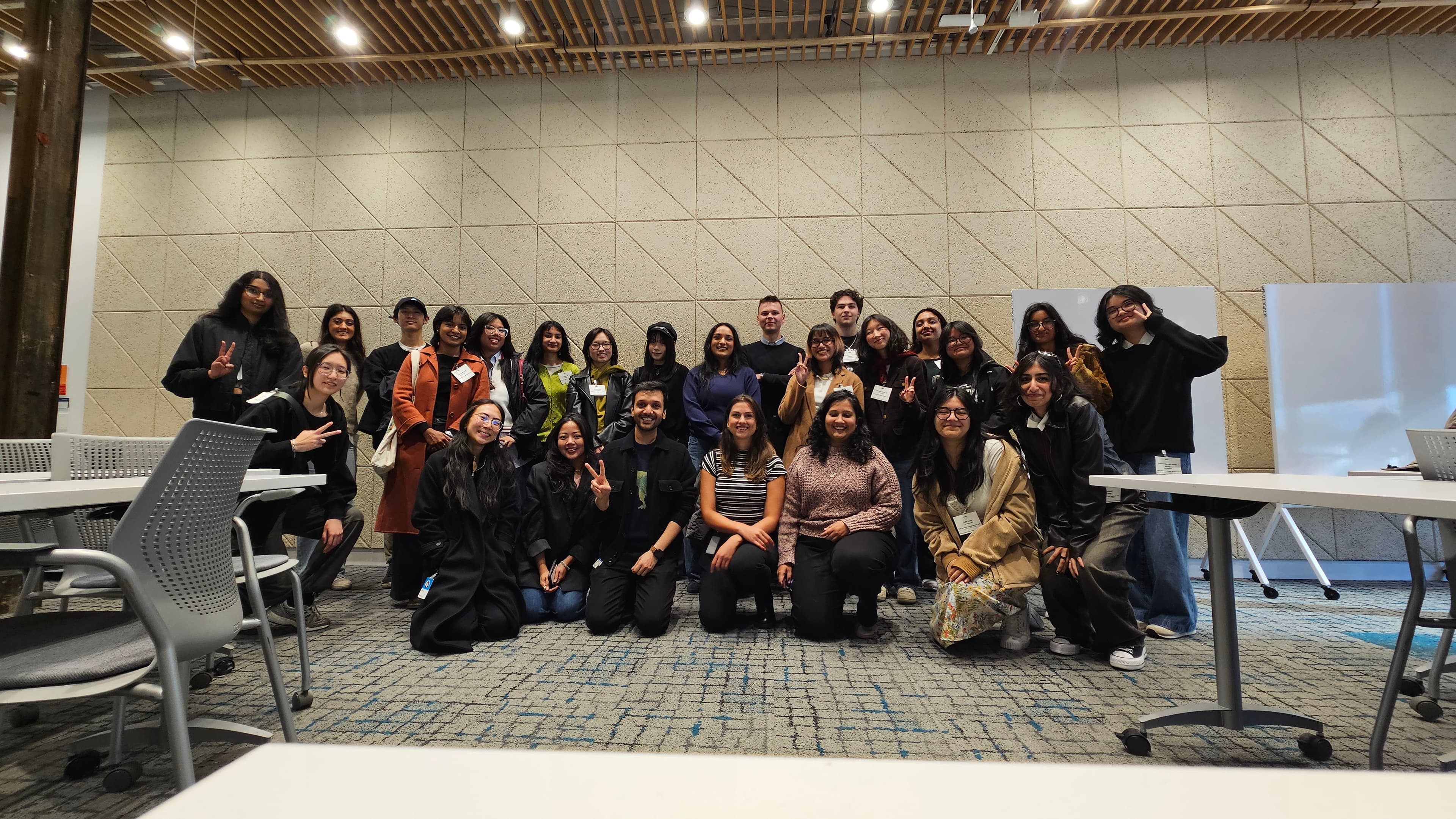 York design students touring Microsoft Vancouver